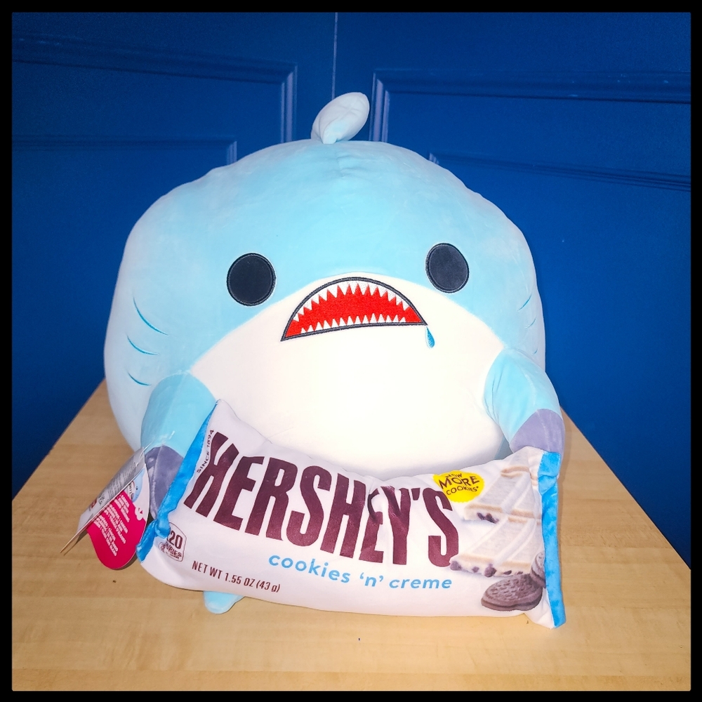 New In Box Snackles Series 2 Shark "Seth" 16" Plushie